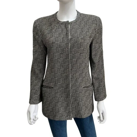 Vintage 90s Georgio Armani Wool Jacket - Picture 1 of 5